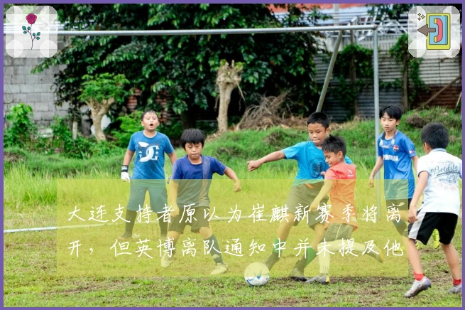 大连支持者原以为崔麒新赛季将离开，但英博离队通知中并未提及他